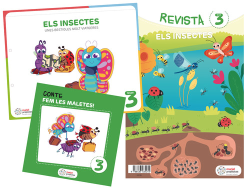 Kniha ELS INSTECTES 5 ANYS. UNES BESTIOLES MOLT VIATGERES. PROJECTES 2019 