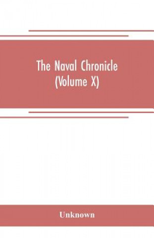 Kniha Naval chronicle (Volume X) 