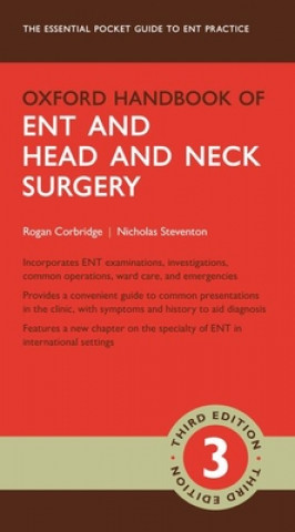Könyv Oxford Handbook of ENT and Head and Neck Surgery Rogan Corbridge