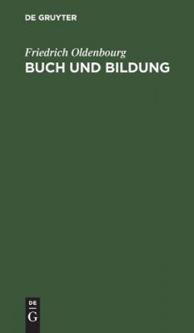 Knjiga Buch Und Bildung Friedrich Oldenbourg