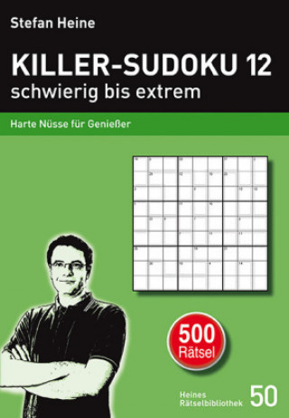 Książka Killer-Sudoku 12 - schwierig bis extrem Stefan Heine