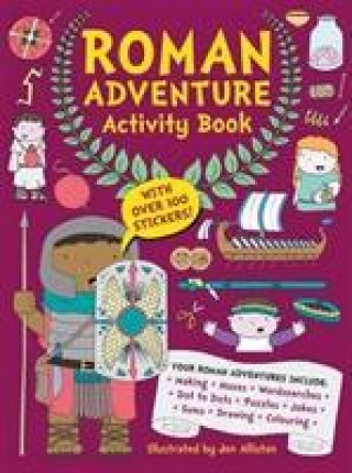 Livro Roman Adventure Activity Book Jen Alliston