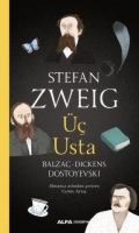 Kniha Üc Usta - Balzac, Dickens, Dostoyevski Stefan Zweig