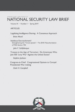 Kniha American University National Security Law Brief Brian Mund
