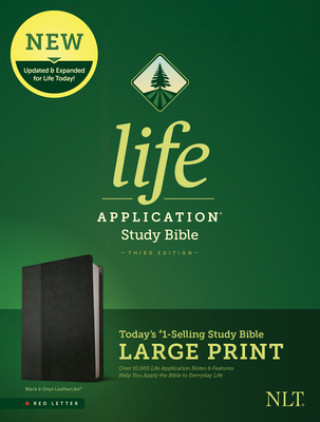 Kniha NLT Life Application Study Bible, Third Edition, Large Print (Leatherlike, Black/Onyx) Tyndale