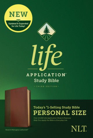 Carte NLT Life Application Study Bible, Third Edition, Personal Size (Leatherlike, Brown/Tan) Tyndale