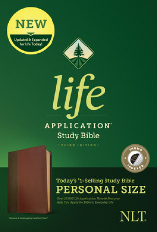 Carte NLT Life Application Study Bible, Third Edition, Personal Size (Leatherlike, Brown/Tan, Indexed) Tyndale