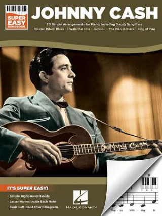 Carte Johnny Cash - Super Easy Songbook Johnny Cash