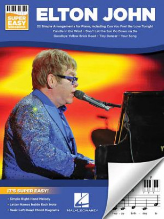 Kniha Elton John - Super Easy Songbook Elton John