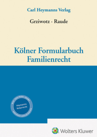 Carte Kölner Formularbuch Familienrecht Herbert Grziwotz