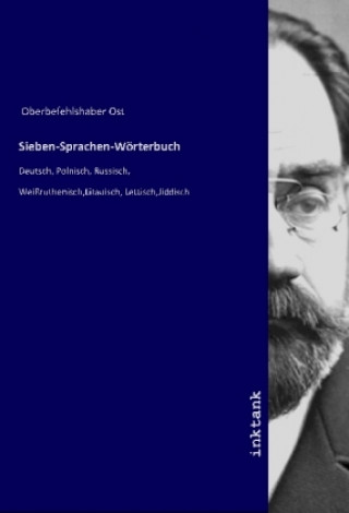 Kniha Sieben-Sprachen-Worterbuch Oberbefehlshaber Ost