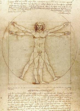 Carte Vitruvian Man Notebook Leonardo Da Vinci