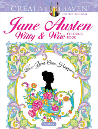 Kniha Creative Haven Jane Austen Witty & Wise Coloring Book Marty Noble