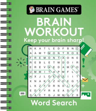 Kniha Brain Games Brain Workout Word Search: Keep Your Brain Sharp! Publications International Ltd