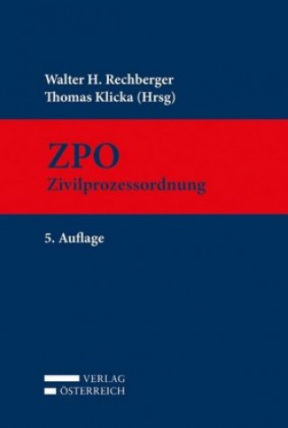 Kniha ZPO Walter H. Rechberger