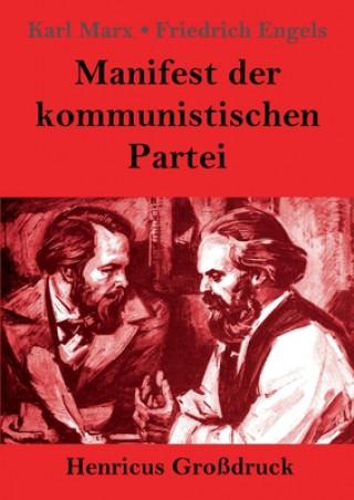 Book Manifest der kommunistischen Partei (Grossdruck) Karl Marx