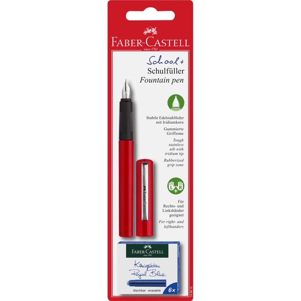 Carte Bombičkové pero Faber-Castell červené 
