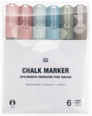 Igra/Igrača TAFELMARKER SET ERDFARBEN, 6-TEILIG 