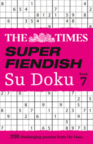 Kniha Times Super Fiendish Su Doku Book 7 The Times Mind Games