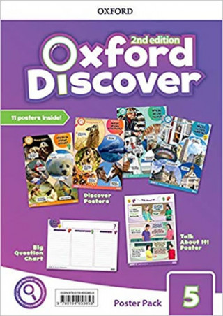 Kniha Oxford Discover: Level 5: Posters collegium