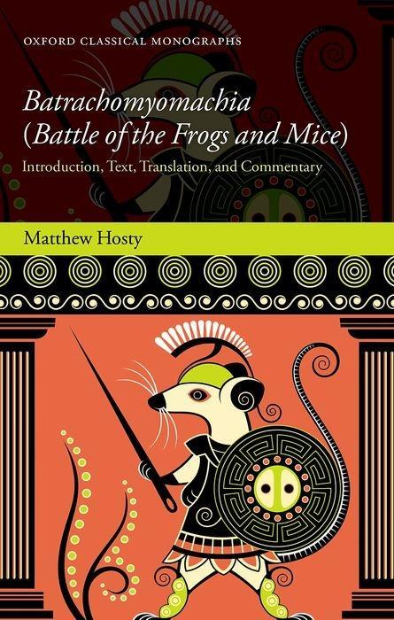 Kniha Batrachomyomachia (Battle of the Frogs and Mice) Hosty