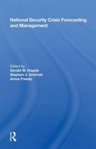 Buch National Security Crisis Forecasting And Management Gerald W. Hopple