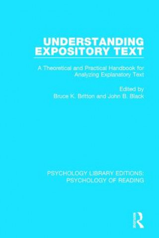 Book Understanding Expository Text Bruce K. Britton