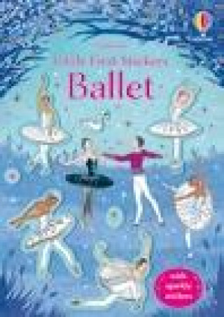 Carte Little First Stickers Ballet Kirsteen Robson