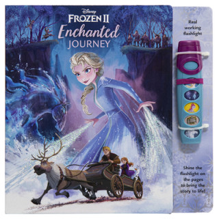 Kniha Frozen 2 Glow Flashlight Sound Book 
