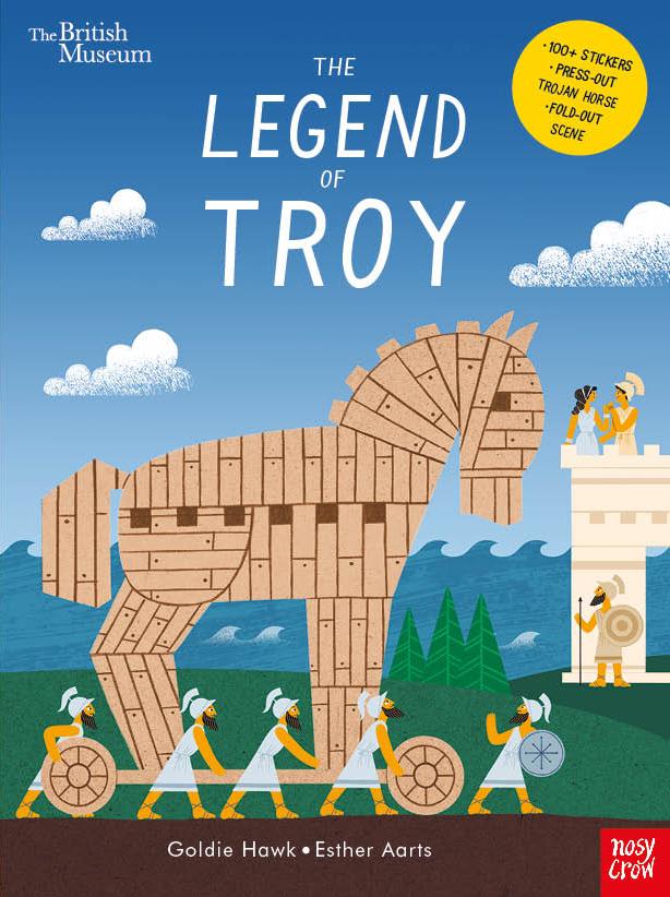 Kniha British Museum: The Legend of Troy Goldie Hawk