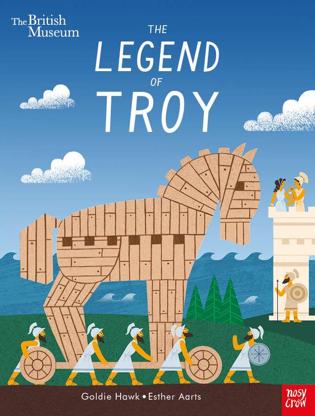 Kniha British Museum: The Legend of Troy Goldie Hawk