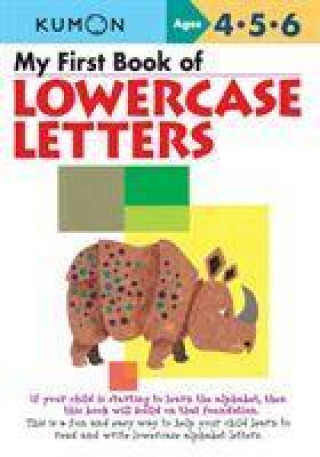 Kniha My First Book of Lowercase Letters Publishing Kumon