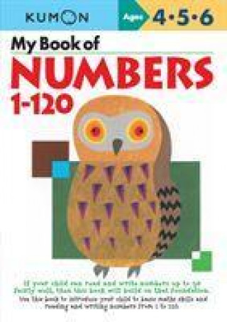 Kniha My Book of Numbers 1-120 Publishing Kumon