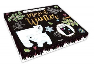 Boek Magical Winter (Scratch Art Kit) JANE RYDER-GRAY