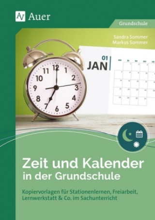 Carte Zeit und Kalender in der Grundschule Sandra Sommer