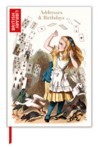 Book Adresownik Alice in Wonderland 