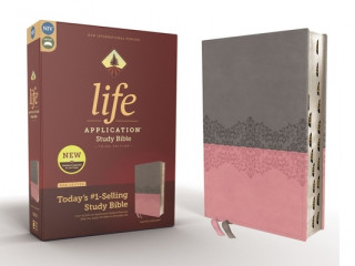 Könyv Niv, Life Application Study Bible, Third Edition, Leathersoft, Gray/Pink, Indexed, Red Letter Edition Zondervan