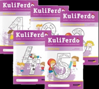 Book KuliFerdo 1,2,3,4,5 Vývinové poruchy učenia, Číselká Barbora Kováčová