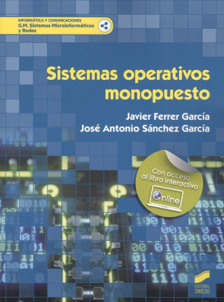 Kniha SISTEMAS OPERATIVOS MONOPUESTO JAVIER FERRER GARCIA