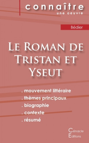 Kniha Fiche de lecture Le Roman de Tristan et Yseut (Analyse litteraire de reference et resume complet) Joseph Bédier