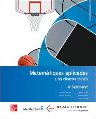 Livro MATEMÀTIQUES 1R.BATILLERAT. NOVA. CATALUNYA 2019 NEVOT LUNA