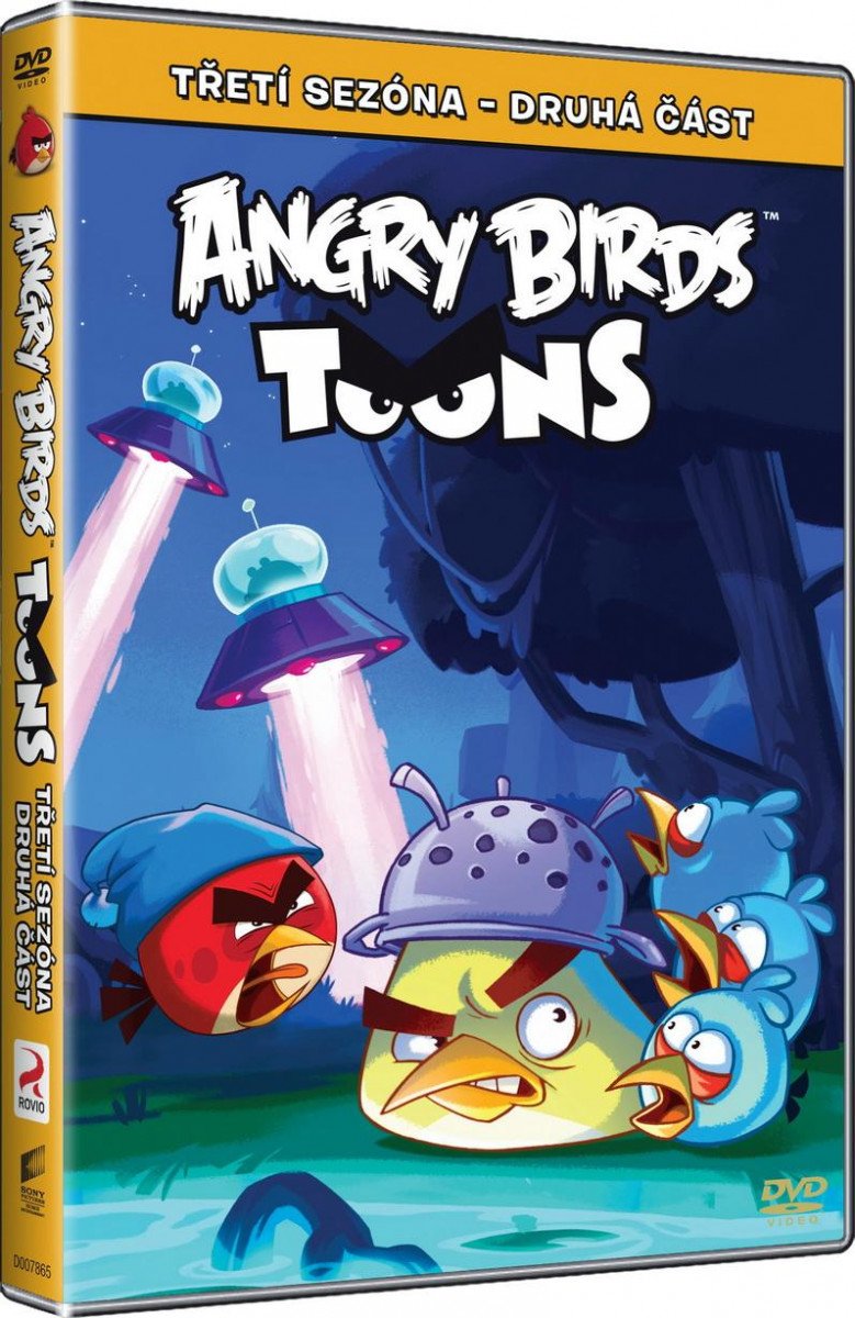 Видео Angry Birds Toons 3. série 2. část DVD 