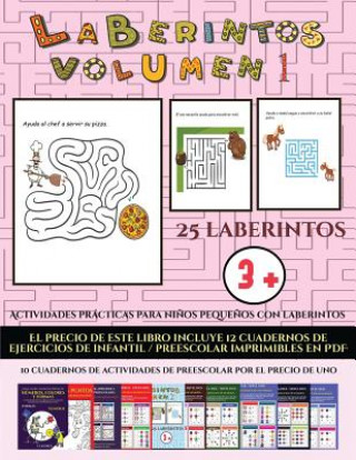 Carte Actividades practicas para ninos pequenos con laberintos (Laberintos - Volumen 1) Garcia Santiago