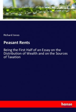 Książka Peasant Rents Richard Jones