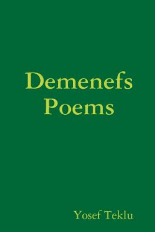Könyv Demenefs Poems Yosef Teklu