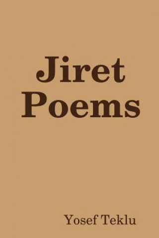 Kniha Jiret Poems Yosef Teklu