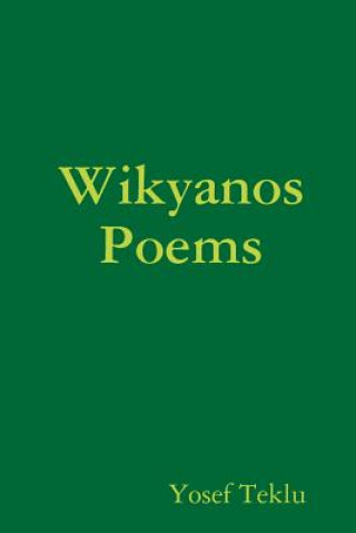 Kniha Wikyanos Poems Yosef Teklu