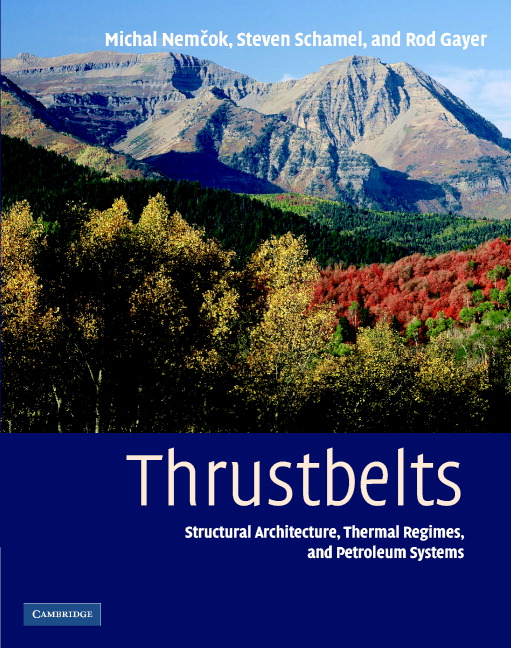Knjiga Thrustbelts Michal (University of Utah) Nemcok