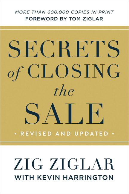 Książka Secrets of Closing the Sale Zig Ziglar