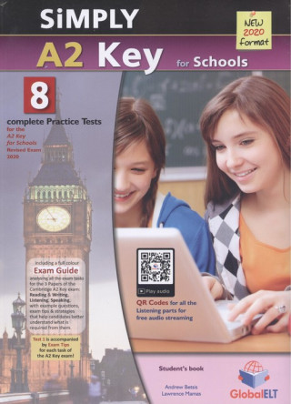 Carte SIMPLY A2 KEY FOR SCHOOLS PRACTICE TEST 